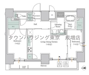 ワンルーフレジデンス板橋大山の物件間取画像